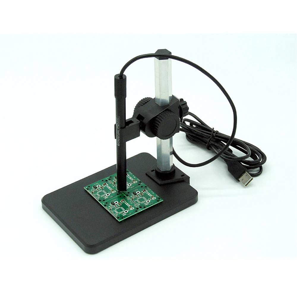 1 шт. Портативный USB цифровой микроскоп с длинной полосой 6 светодиодный светильник Лупа непрерывное увеличение(1X~ 600X) SMT проверка/Красота/стоматология