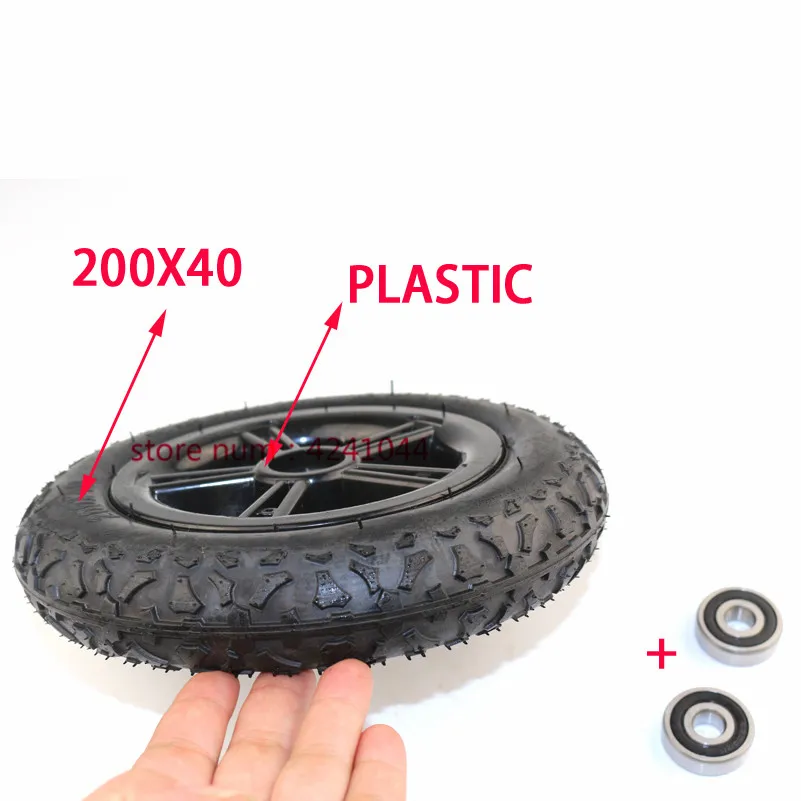 0x40 8 インチゴムタイヤは 折りたたみ自転車電動スクーターオートバイ赤ちゃんの車 Tyres Aliexpress