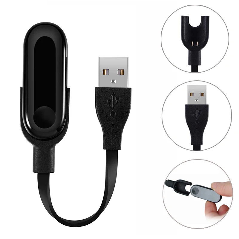 For Xiaomi Mi Band 3 Charger Cord Replacement USB Charging