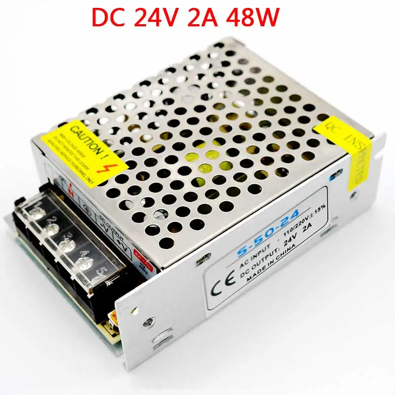 Источник питания AC 110 V-220 V к DC 5V 12V 24V 1A 2A 3A 5A 10A 15A 20A 30A 50A светильник трансформатор для светодиодных лент светильник