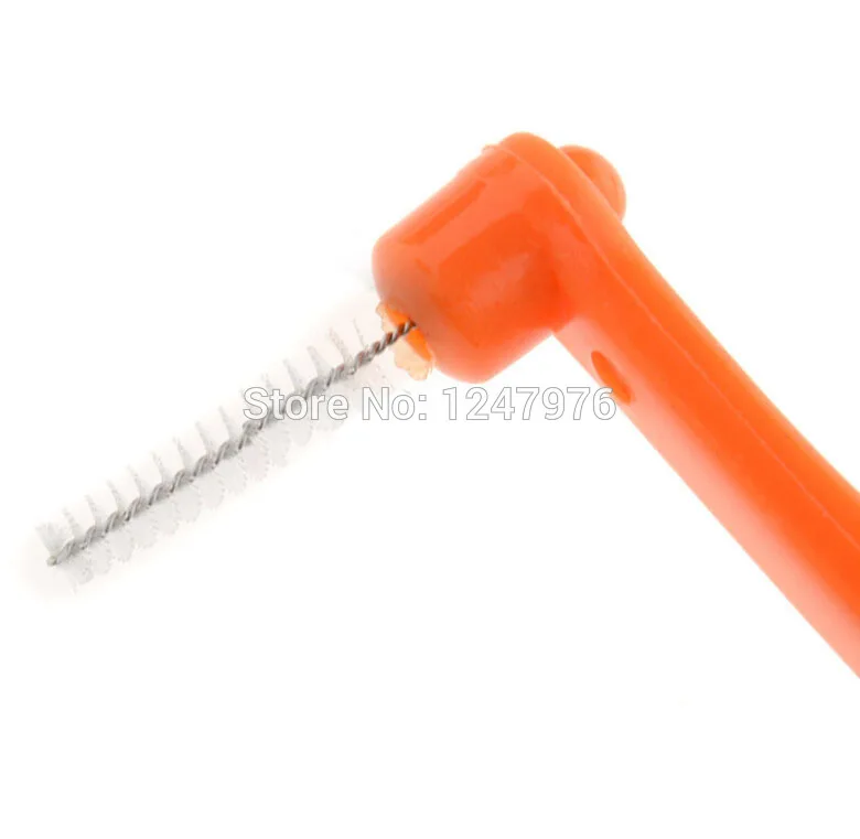 Зубная нить Уход зубная щетка узкая щетка Стоматологическая Уход зубочистка высокопрочная щетка с длинной ручкой