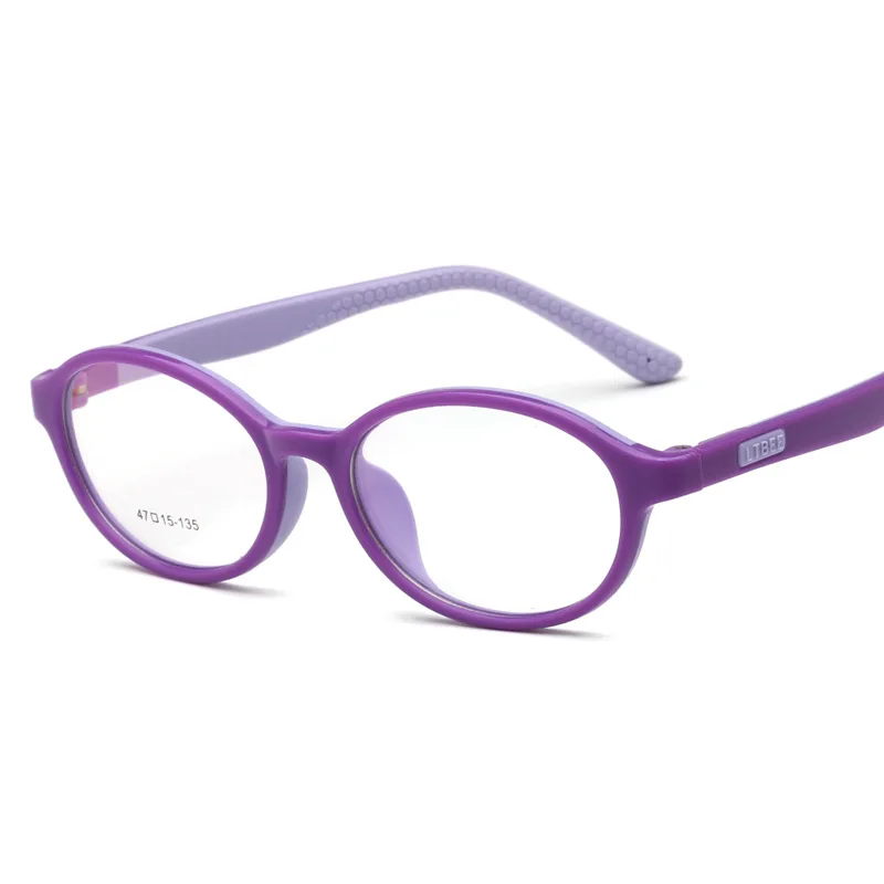 2019 Gafas Lentes Opticos Mujer круглые милые мягкие Tr90 детские очки для девочек силиконовый