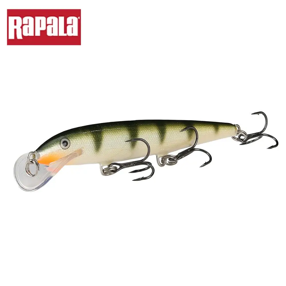 

Rapala Scatter Rap Minnow SCRM11 Fishing Lure 110mm 6g Artificial Bait 1.8-2.7m Depth Scatter Lip Hard Bait with VMC Hooks