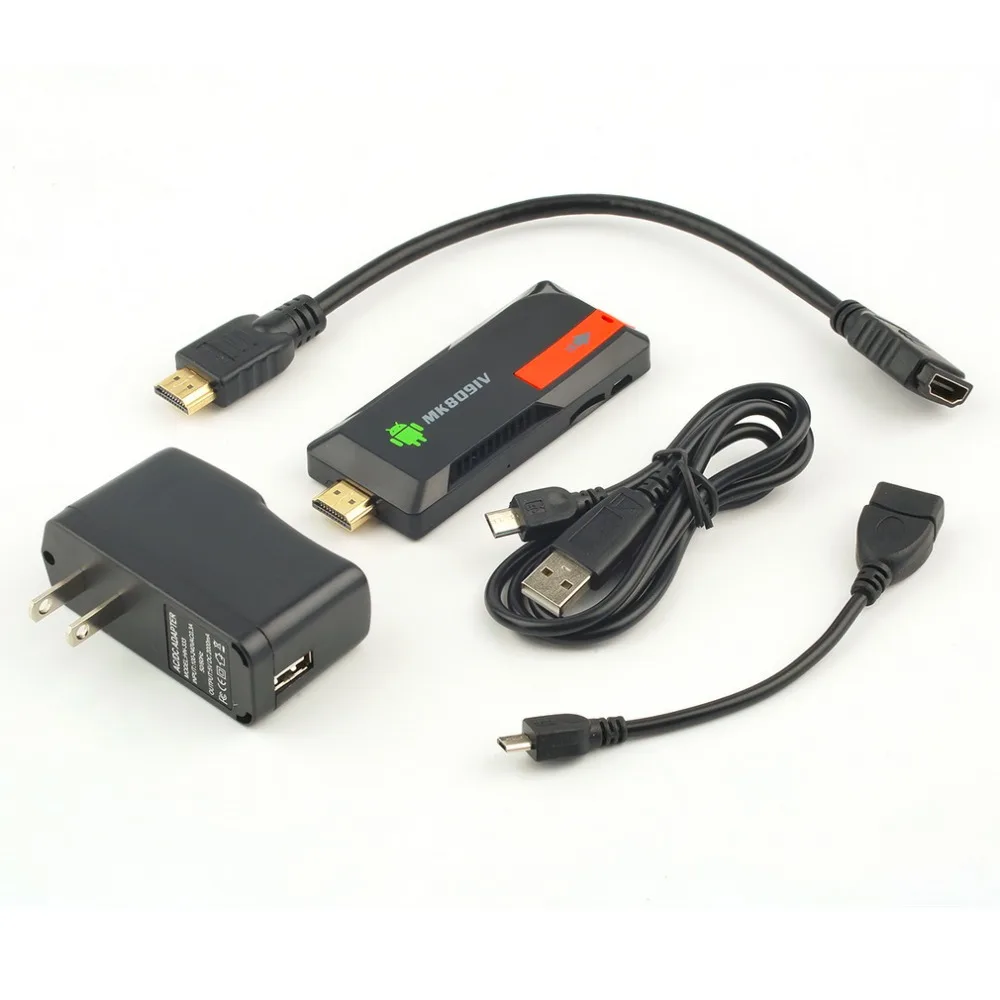 MK809IV Mini for PC Smart TV Box Stick Android 4.4 Quad Core 2G/8G XBMC DLNA WiFi US Plug YKS | Электроника