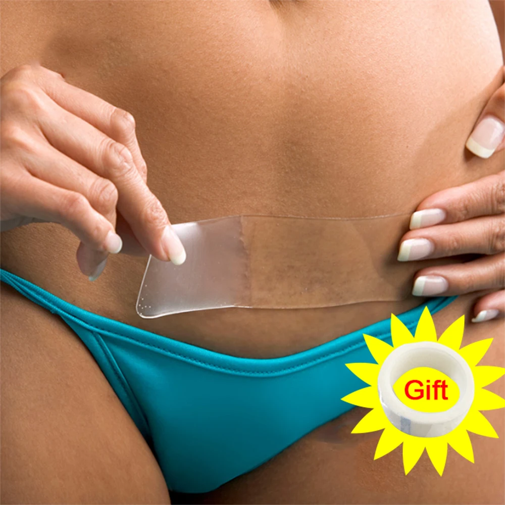

Medical Scar Away Patch Silicone Gel Sheet Wound Marks Removal Cesarean Section Hypertrophic Keloid Skin Scars Therapy Treatment