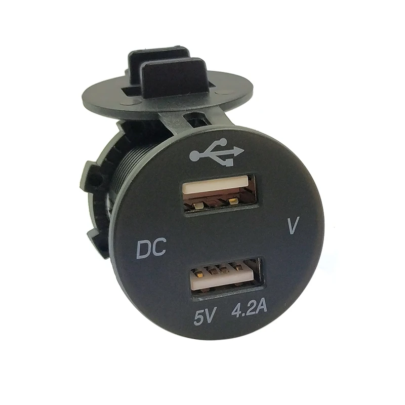 Новая высокая техническая переоборудованная двойная USB Автомобильная Зарядка