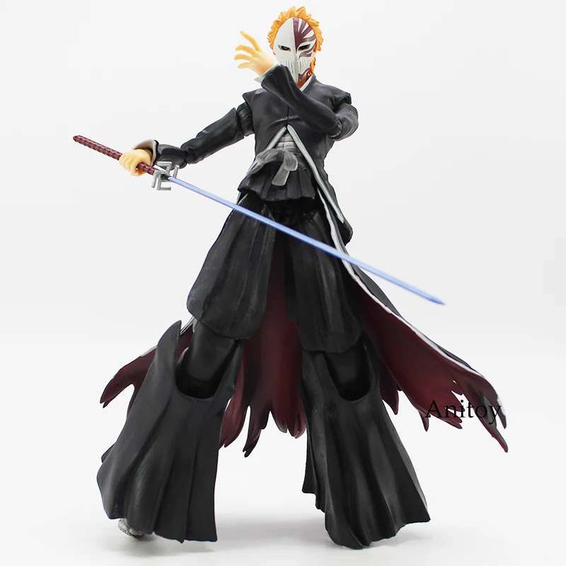 Play Arts Kai BLEACH Kurosaki Ichigo ПВХ фигурка Коллекционная модель игрушки 27,5 см