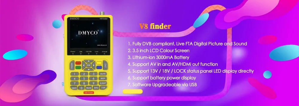 1 DMYCO V8 finder