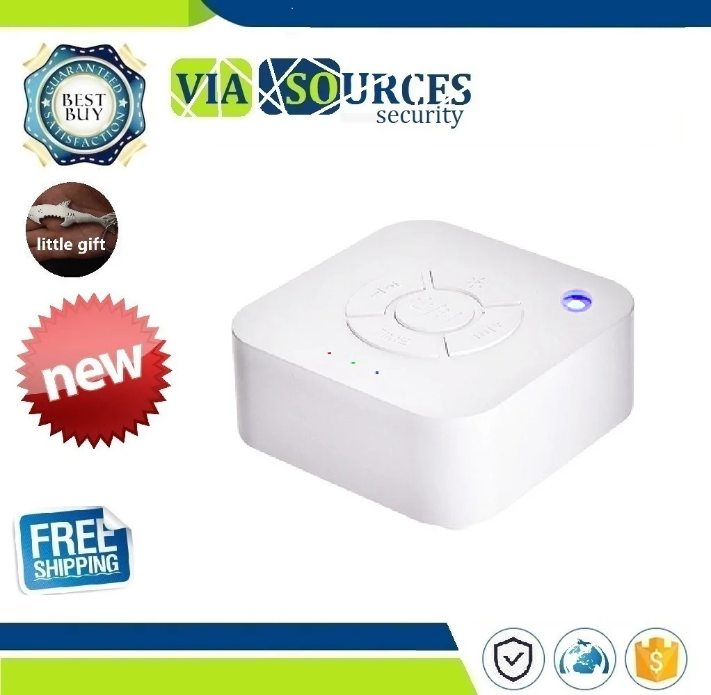 

White Noise Machine USB Rechargeable Timed Shutdown Sleep Sound Machine For Sleeping & Relaxation For Baby Adult Office Travel