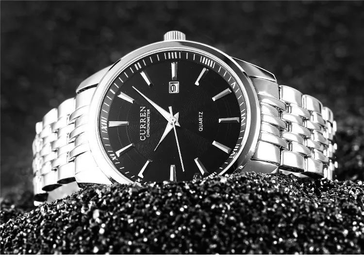 CURREN Часы мужские роскошные брендовые деловые повседневные часы кварцевые часы relogio masculino8052