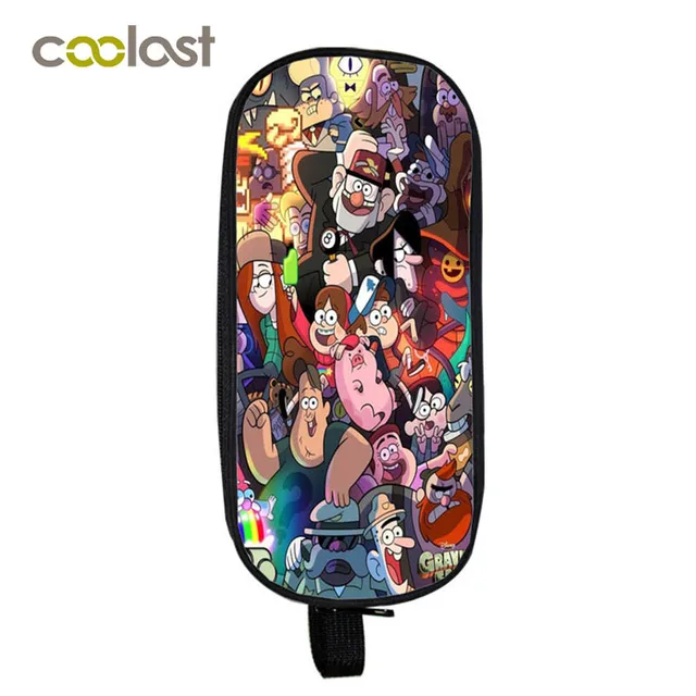 Best Price Anime Gravity Falls Pencil Holder Functional Cosmetic Bags Cases Women Make up Pouch Boys Girls Bags Black Stationery Organizer Best Price Anime Gravity Falls Pencil Holder Functional Cosmetic Bags Cases Women Make up Pouch Boys Girls Bags Black Stationery Organizer