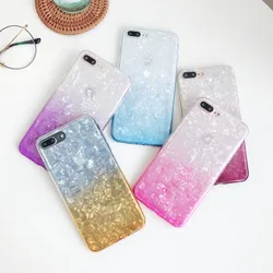 На Алиэкспресс купить стекло для смартфона gradient shell silicone phone case for samsung galaxy s10 9 plus lite j8 2 4 6 2018 prime a9 8 6 a30 70 40 10 m20 cover shell