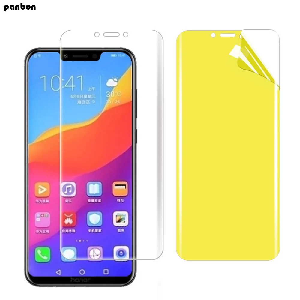 

3D Soft Hydrogel Front Film y9 2019 Y7 Y6 2018 Ultra Thin Protecter Screen For huawei Y6 Y7 Y5 prime Pro 2018 Soft TPU nano Film