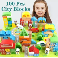 100Pcs Baby Toys Big Size City Traffic Scenes Geometric Shape Wooden Juguetes Building Blocks Early Educational Wooden Toys Gift 100Pcs Baby Toys Big Size City Traffic Scenes Geometric Shape Wooden Juguetes Building Blocks Early Educational Wooden Toys Gift