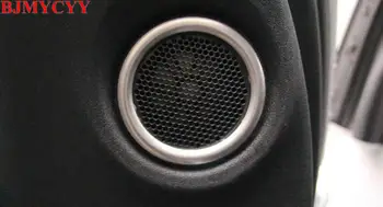 

BJMYCYY Car styling stainless steel High sound cover ring decoration For Land rover freelander 2 Car Accessories