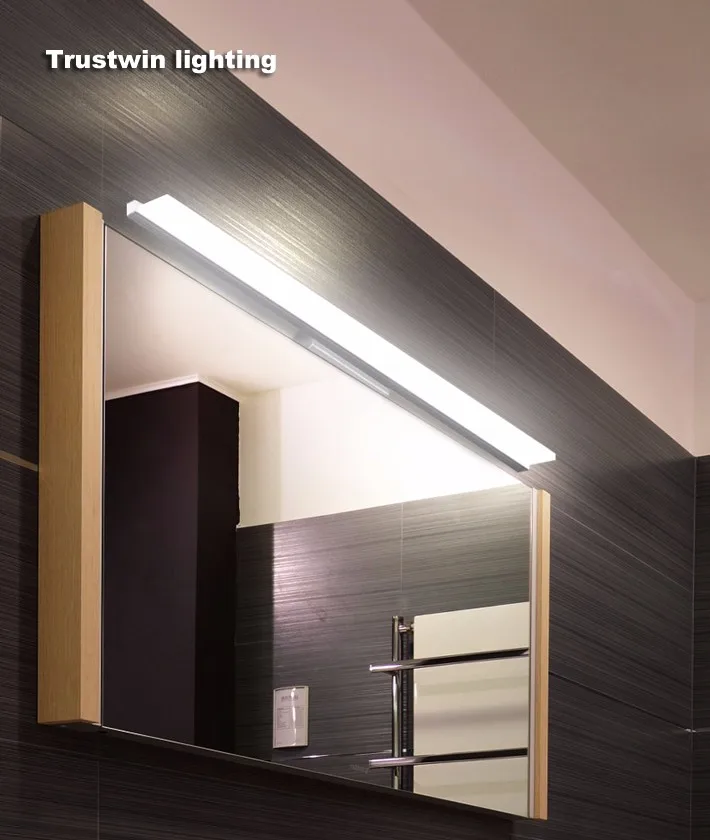 8W 14W 16W 18W 40CM 80CM 100CM 120CM stainless simple modern wall lamp light waterproof bathroom LED mirror light lamp sconce bathroom wall light fixtures