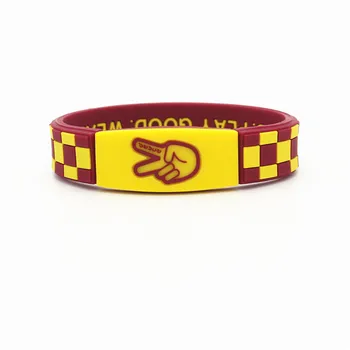 

12pcs high quality silicone power sports bangle balance bracelet look good play good wear deuce energy wristband