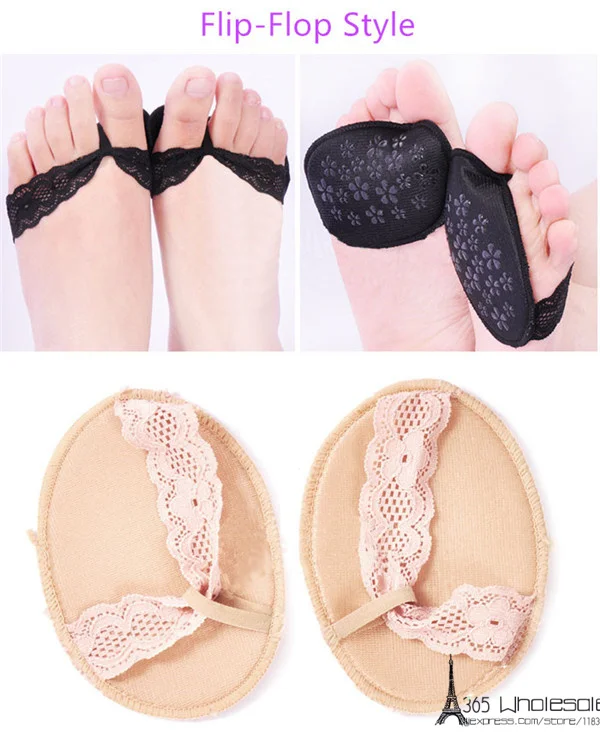 Invisible anti-slip socks for sandles high heels - 3
