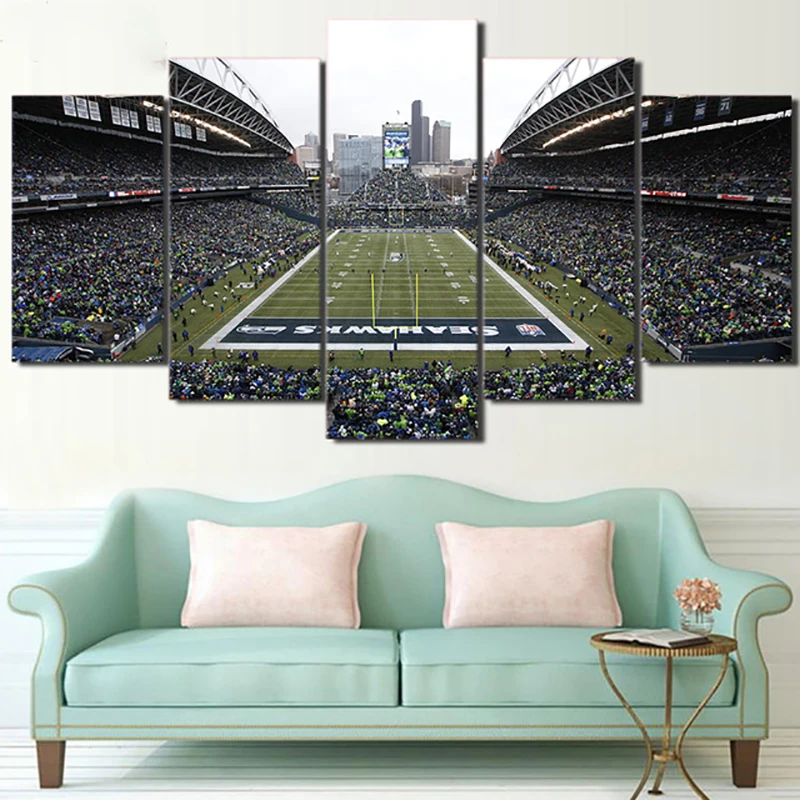 

Embroidery Sale 5D Diamond Paintings 5 Piece Canvas Seattle Seahawks By Number Kit Full Square Drill Handmade Wall Decor