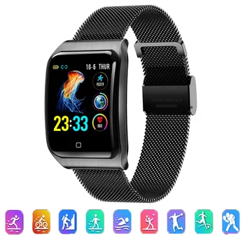 

F9 1.3 inch Color Screen Smart Bracelet Heart Rate Monitor Blood Pressure Fitness Tracker Sport Smart Watch IP68 Waterproof Band
