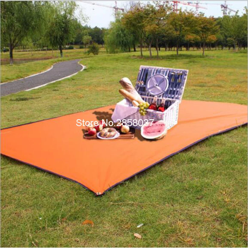 

FLYTOP 150*220cm 3-4 Person Outdoor Picnic Camping Mat Beach Tent Awning 9 Colors