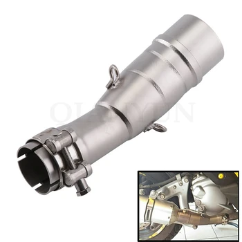 

Motorcycle Modified slip on Exhaust Pipe For Yamaha XMAX X-MAX 250 300 400cc XMAX250 2017 2018 17-18 Two springs