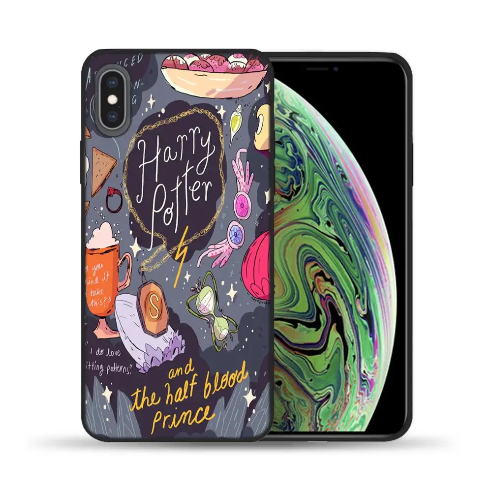 Чехол для телефона Always Hogwarts Comics Дизайн Мягкий силиконовый чехол s для iPhone X XS 11 Pro Max 7 6 6S 8 Plus 5S SE XR TPU чехол