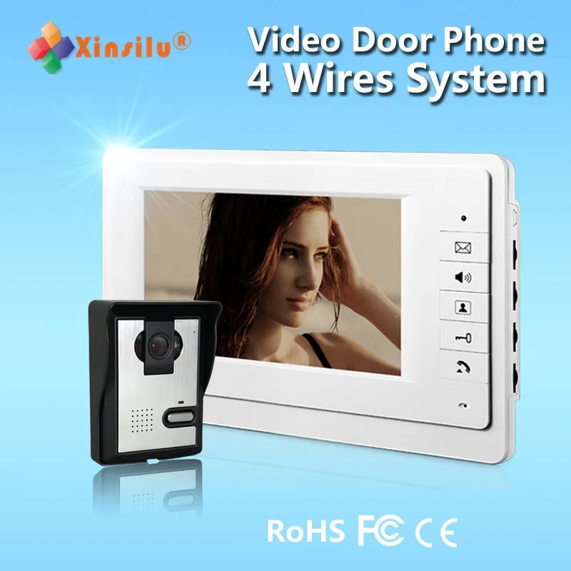 Promotion Wired Video Door Phone Doorbell Intercom for Building | Безопасность и защита