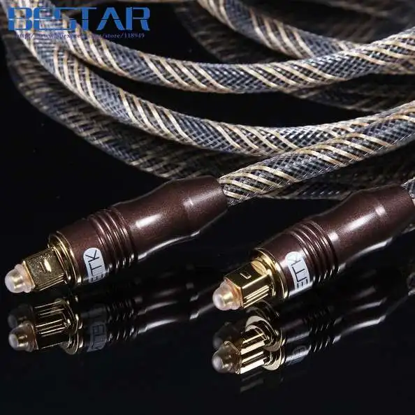 

OD6.0mm Brown Digital Optical Optic Fiber Toslink Audio Cable Cord 1m 1.5m 1.8m 3m 5m 8m 10m 15m 20m 25m 30m 1ft 2ft 3ft 5ft