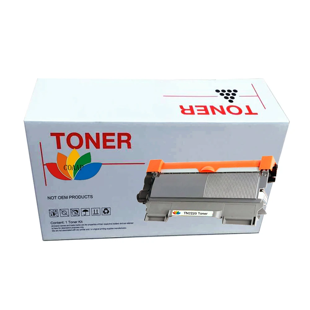 

1x TN 2220 TONER CARTRIDGE FOR COMPATIBLE BROTHER HL2250DN HL2270DW MFC-7360N MFC-7860DW DCP-7060D DCP-7065DN