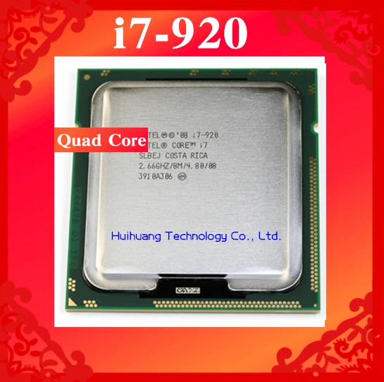

Core i7 920 2.66GHz 8M SLBEJ Quad Core Eight threads desktop processors Computer CPU Socket LGA 1366 pin