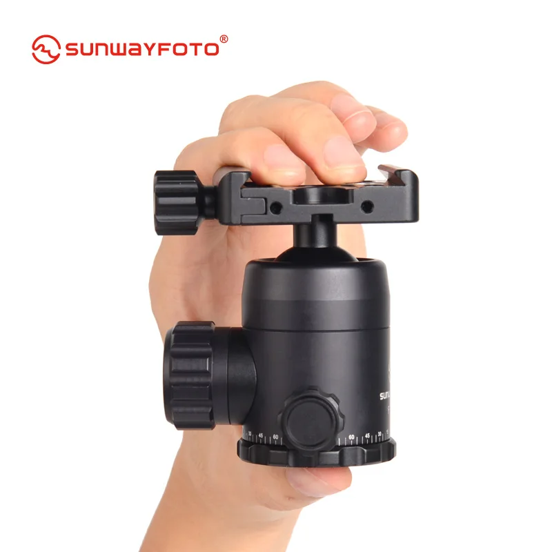 SUNWAYFOTO FB-28i штатив мини шаровая Головка для DSLR камеры Tripode шариковая головка Профессиональный алюминиевый монопод панорамная шаровая Головка