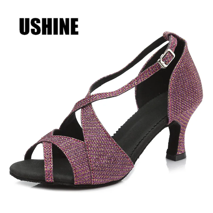 purple salsa shoes