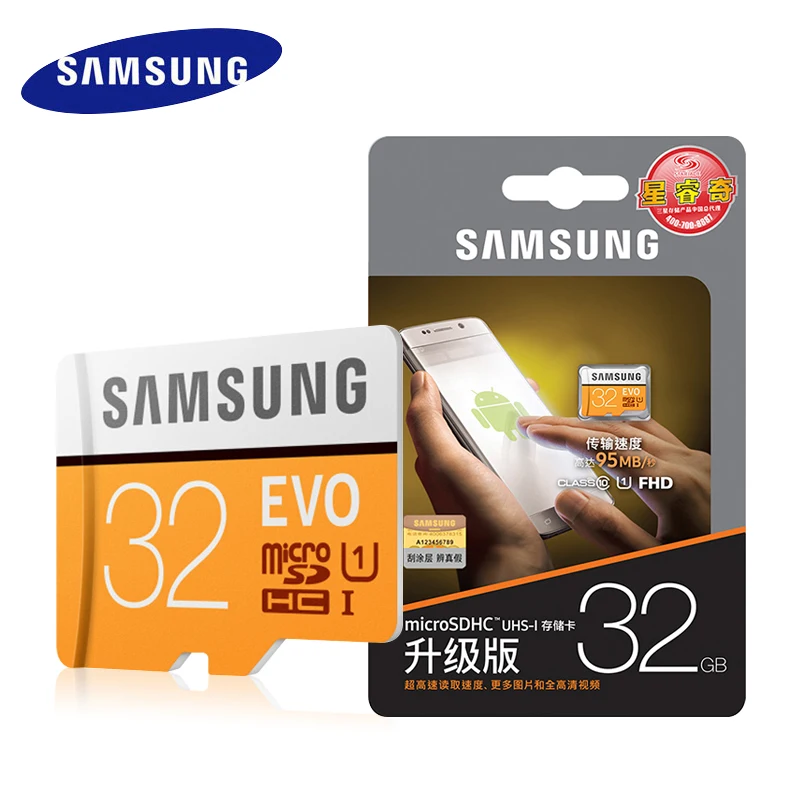 Samsung высокая скорость 32 ГБ, micro sd карта, 128 gb флэш-карта памяти популярное 64 gb UHS-I U3 4 K 256 gb TF карты для