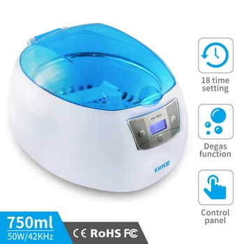 

YTK 750ML Ultrasonic Cleaners Cleaning Machine 220V 42KHZ 50W Professional Cleaner Jewelry Watches Washing Equipment