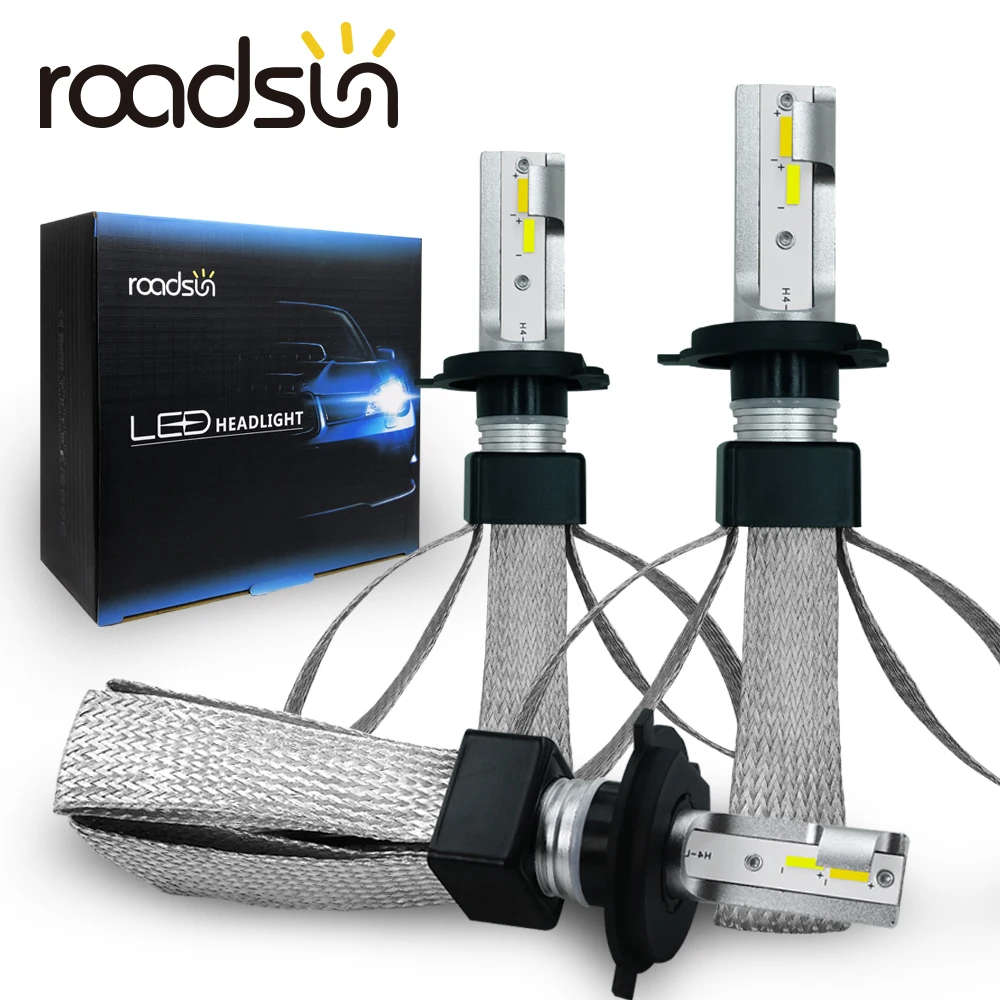 

Low Beam 3000K H4 LED Light Bulb High Beam 6000K Car Headlight For Honda Chevrolet Hyundai Kia Mini Nissan Smart Toyota Mazda