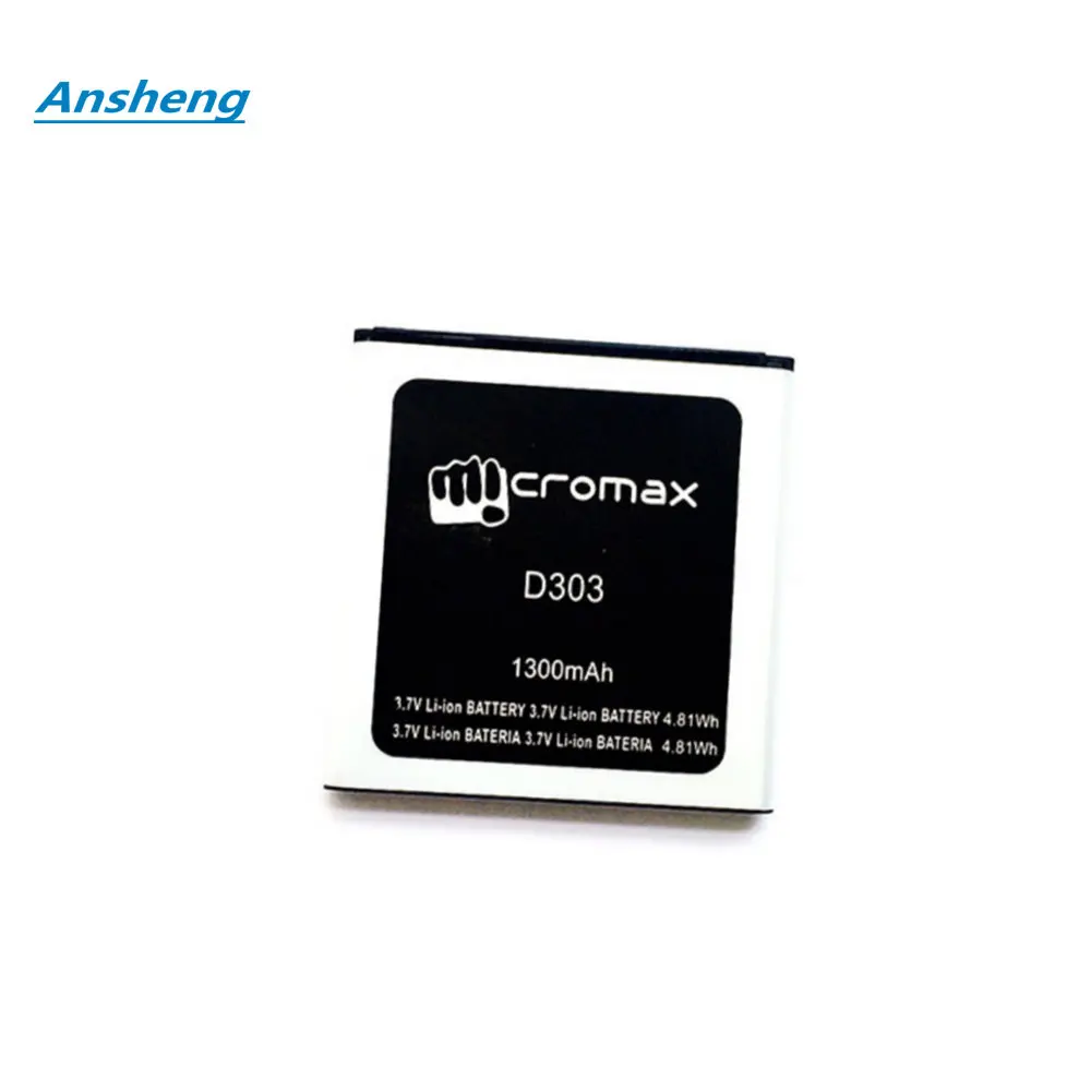 

Ansheng High Quality 3.7V 1300mAh battery For Micromax D303 Mobile Phone