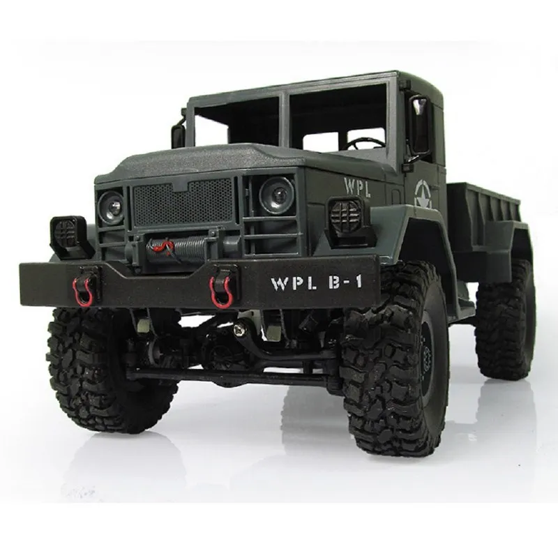 WPL B-14, Радиоуправляемый грузовик, пульт дистанционного управления, скалолазание, внедорожник, игрушка, 2,4 г, хобби, военный, 4 колеса, автомобиль, RTR, запасные части, сделай сам, комплект B-1