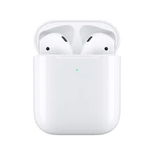 Apple AirPods 2nd с беспроводной зарядный Чехол | беспроводные наушники Bluetooth наушники для iPhone iPad MacBook iPod Apple Watch