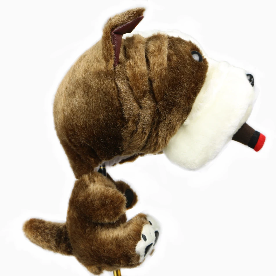 Golf clubs driver headcover Animal wood Golf HeadCover Clubs Protection cover free shipping