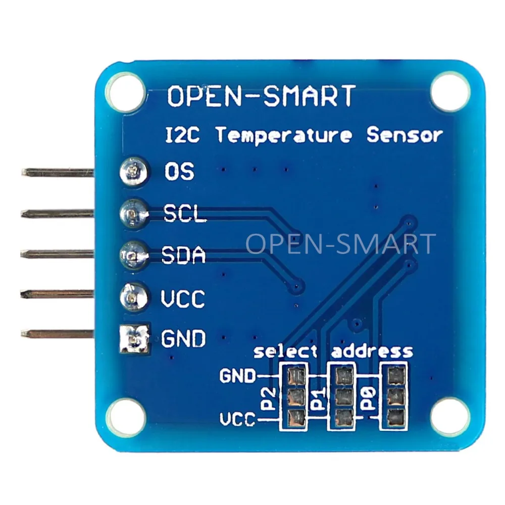 LM75 Temperature Sensor High Accuracy LM75A Module Board Compatible for Arduino development board touch sensor module