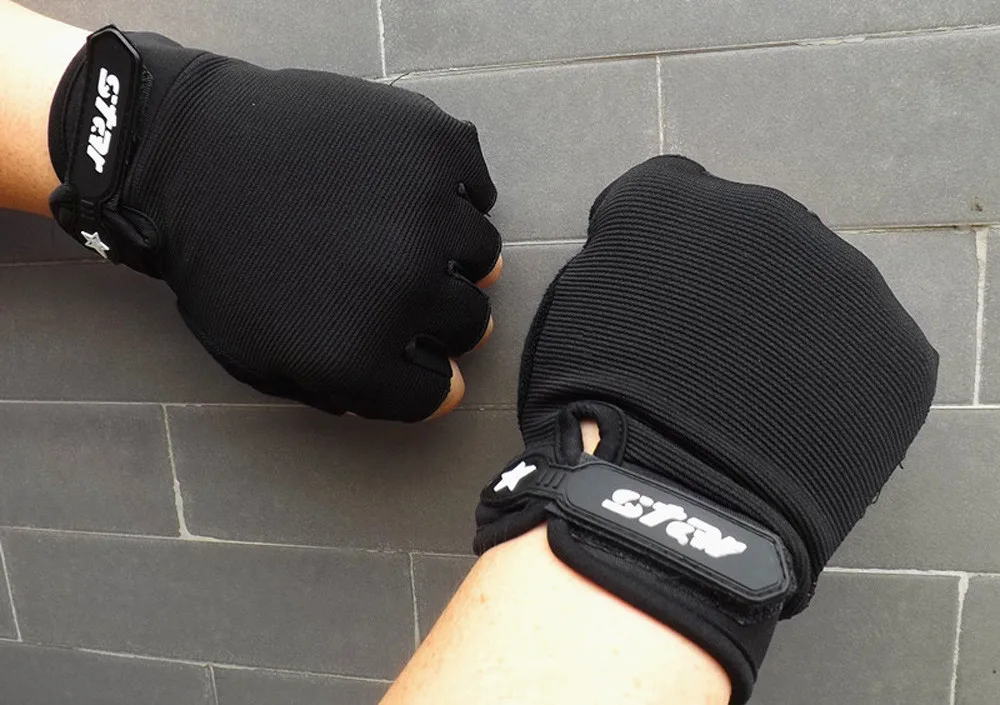 Новая мужская противоскользящая велосипедная одежда для фитнеса перчатки с половинными пальцами модные перчатки для шоссейных велосипедов мужские и женские перчатки для велоспорта половина Finge