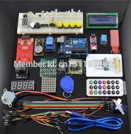 DOIT 1 Set UNO R3 KIT Upgraded Version for Arduino Starter Kit RFID Learn Suite Stepper Motor + ULN2003 Free Shipping DOIT 1 Set UNO R3 KIT Upgraded Version for Arduino Starter Kit RFID Learn Suite Stepper Motor + ULN2003 Free Shipping