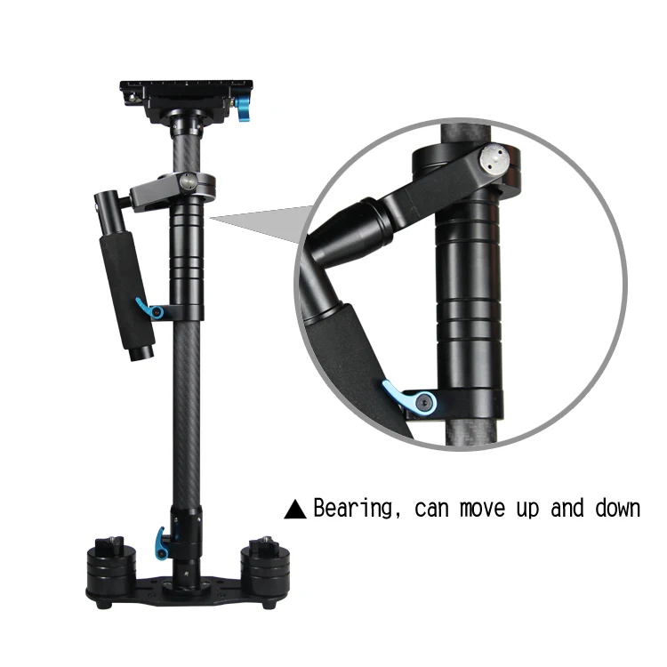 New 80 cm Carbon Fiber Steadycam,Portable Universal Handheld Stablizer Steadicam for video camera,DSLR