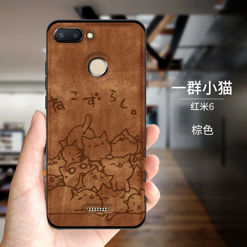 

Phone Case For Xiaomi Redmi 6 Case Soft TPU Back Cover For Xiaomi Redmi 6a Cover Shells Cute Cat Fundas For Xiaomi Redmi 6 Cover
