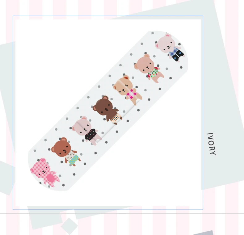 120 Pcs Cartoon Cute Band Aid Breathable Hemostasis Adhesive Bandages First Aid Emergency Kit Mini Band aid For Kids Children (15)