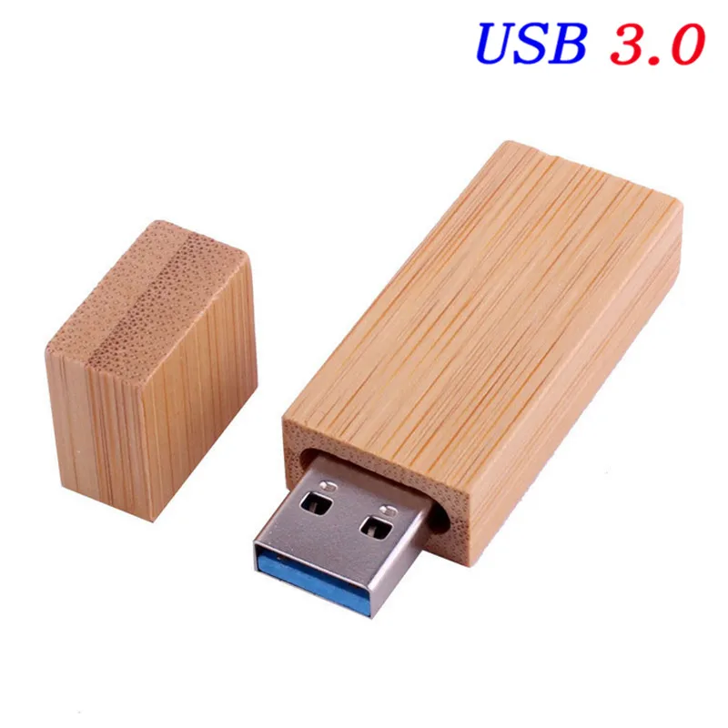 JASTER Высокоскоростной USB 3,0(более 10 шт бесплатный логотип) Деревянный usb+ Подарочная коробка usb флеш-накопитель Флешка 8 ГБ 16 ГБ 32 ГБ 64 ГБ 128 ГБ U диск - Цвет: Carbonized usb  3.0