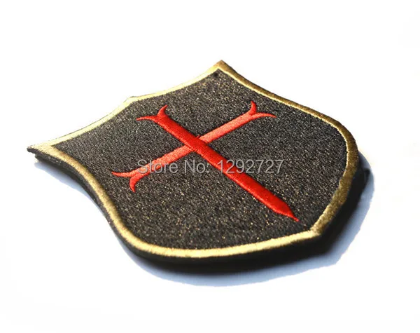 

Military patch cross crusader shield navy seal Devgru army patches sealteam Tactical patches USA army airsoft for cloth