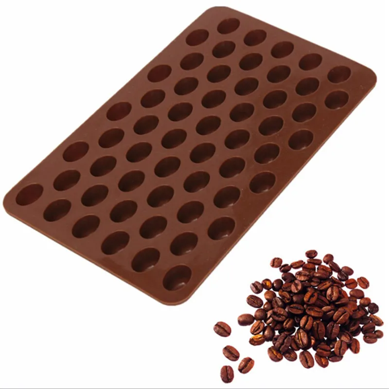 Силиконовая форма для выпечки шоколадных кофейных зерен, форма для выпечки губ, кофейных зерен, форма для льда, форма для мыла, леденец, пирожные