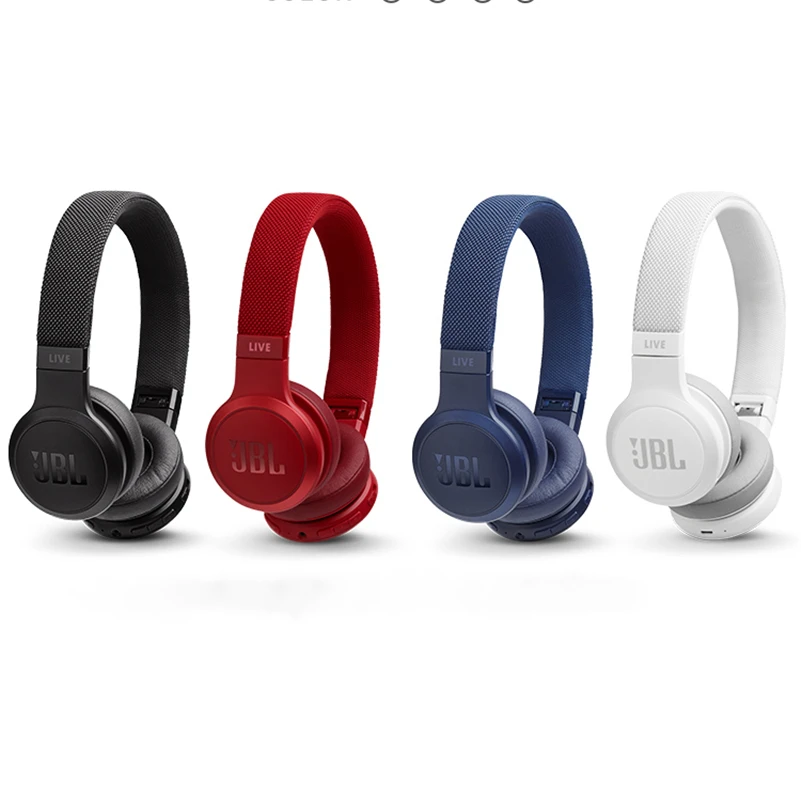 JBL Live 400BT беспроводные Bluetooth наушники глубокий бас Auriculares игровая гарнитура стерео Fone De Ouvido наушники JBL с микрофоном